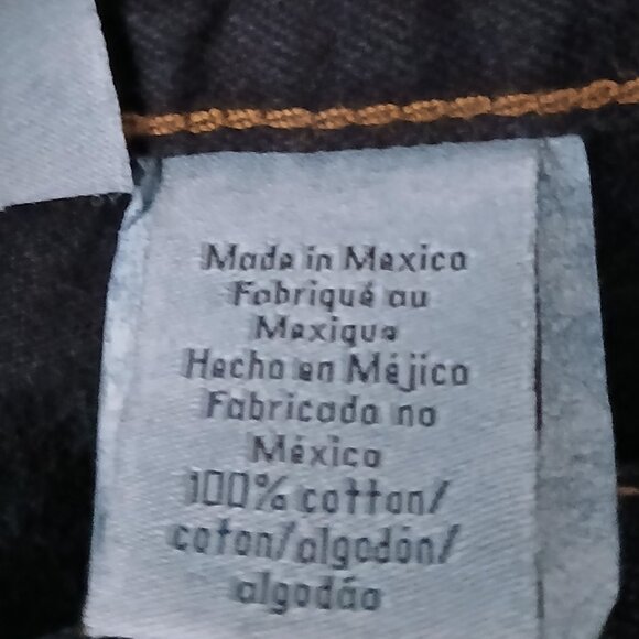 Calvin Klein Vintage 90s Jeans Size 4 Easy Fit High Rise Relaxed Mom Black Denim - Picture 9 of 9